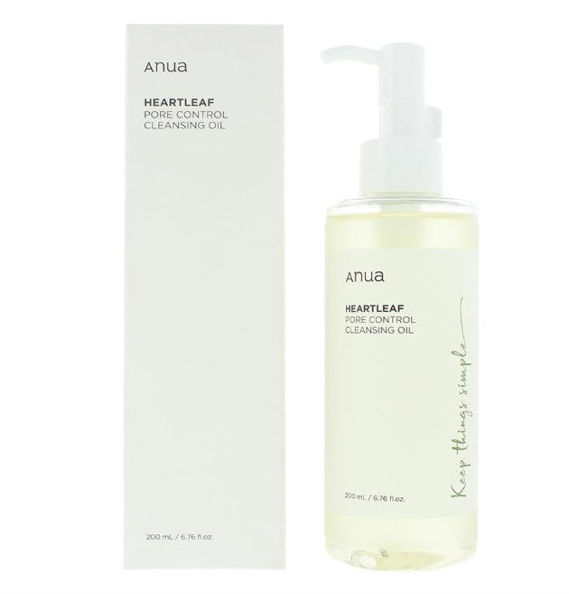 🍃 Anua Heartleaf Pore Control Cleansing Oil - L'Expertise du Double Nettoyage (200ml)