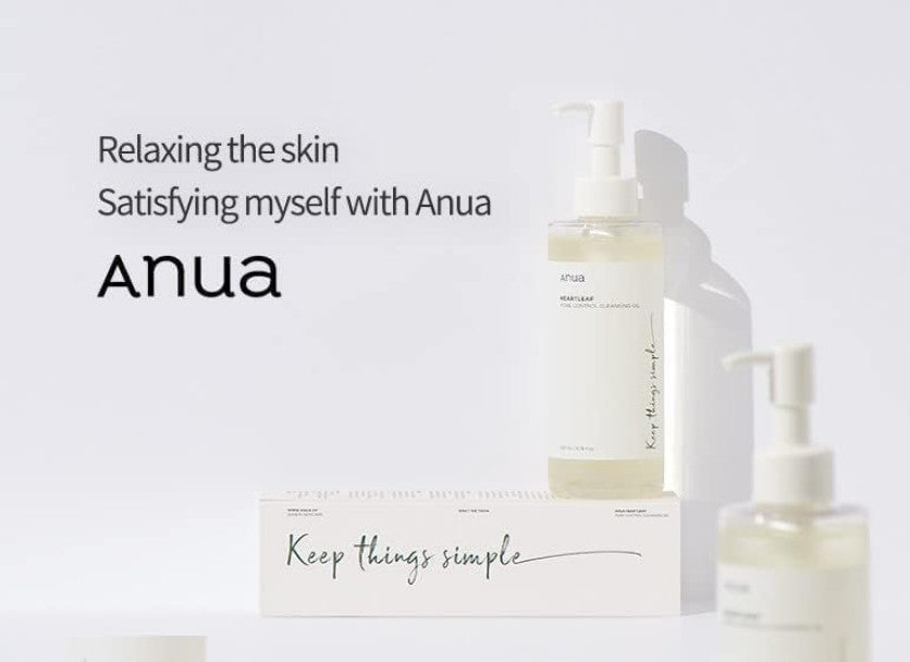 🍃 Anua Heartleaf Pore Control Cleansing Oil - L'Expertise du Double Nettoyage (200ml)