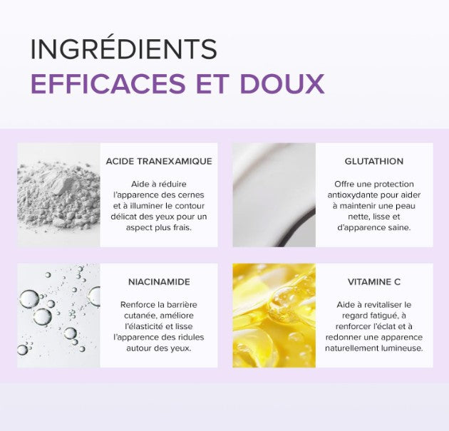 Mary&May - Crème contour des yeux à l’acide Tranexamique et au Glutathion-Lot de 2